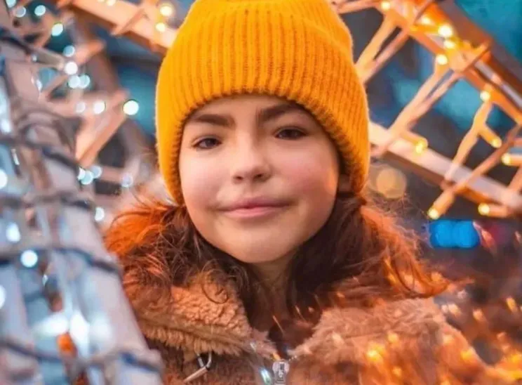 Александра Пырченкова в детстве