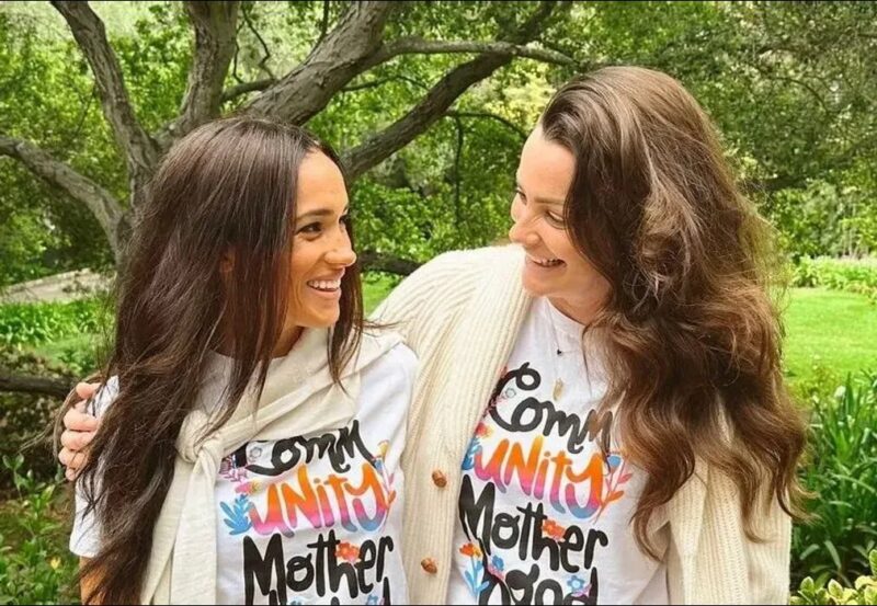 Соосновательница Alliance of Moms Келли Макки Зайфен и Меган Маркл