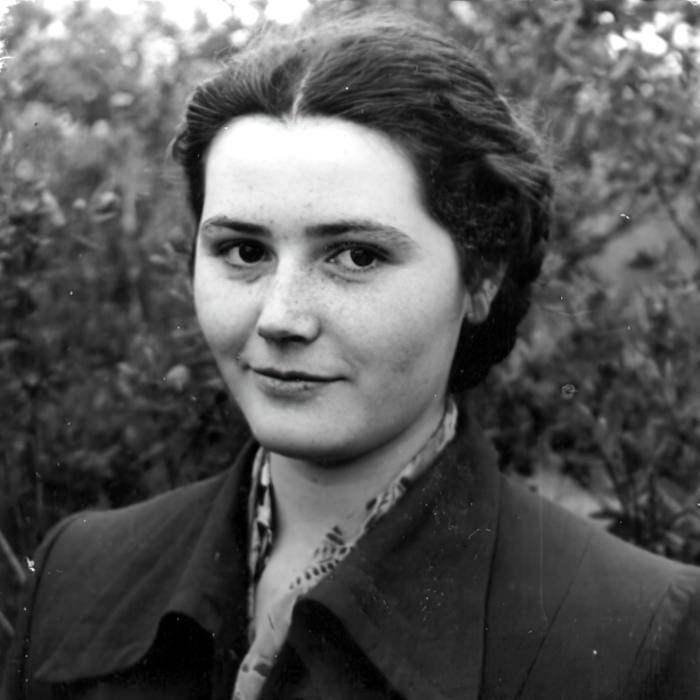 Валентина Горячева в молодости
