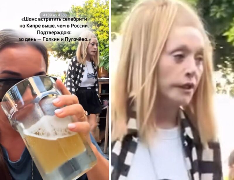 Пугачёва на Кипре: одни хвалят «бодрую походку», другие видят, что она идёт с трудом