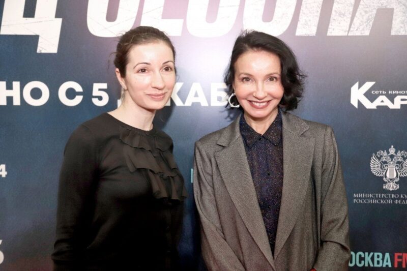 Хореограф Алла Сигалова с дочерью Анной