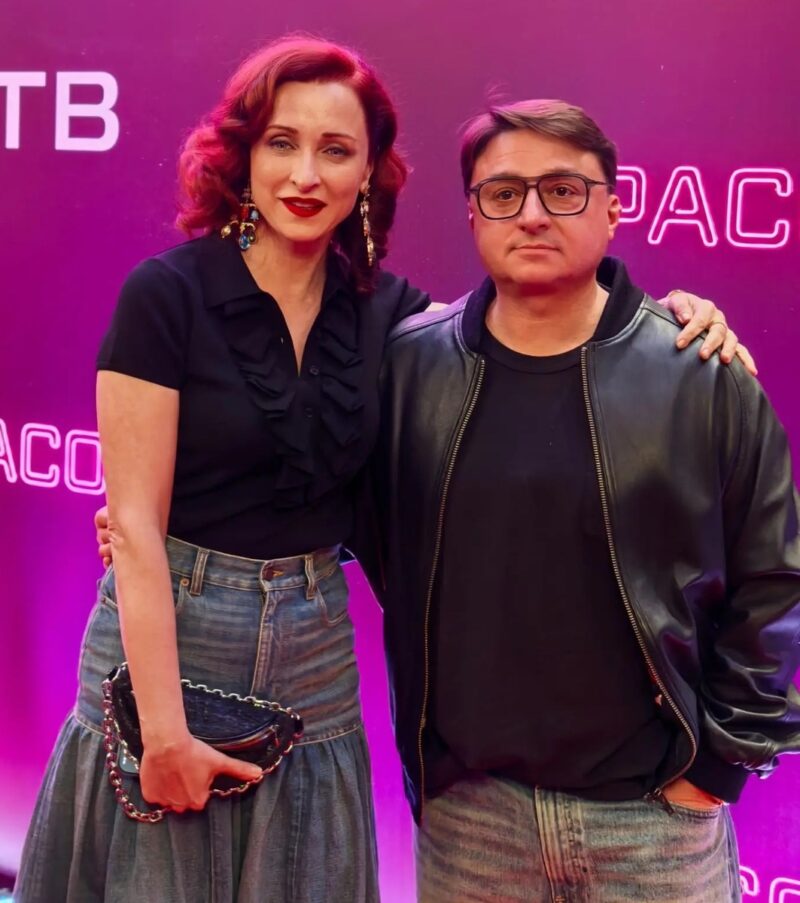 Стулова и Лагашкин на закрытом показе сериала «Красота» в «Художественном»