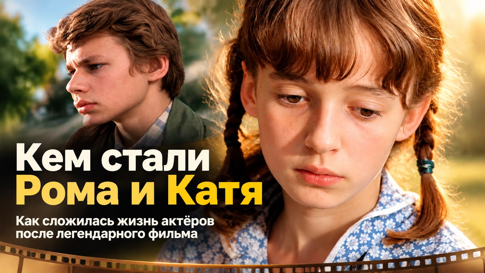 От Ромы и Кати до «Чтобы помнили»: кем стали актёры фильма «Вам и не снилось...»
