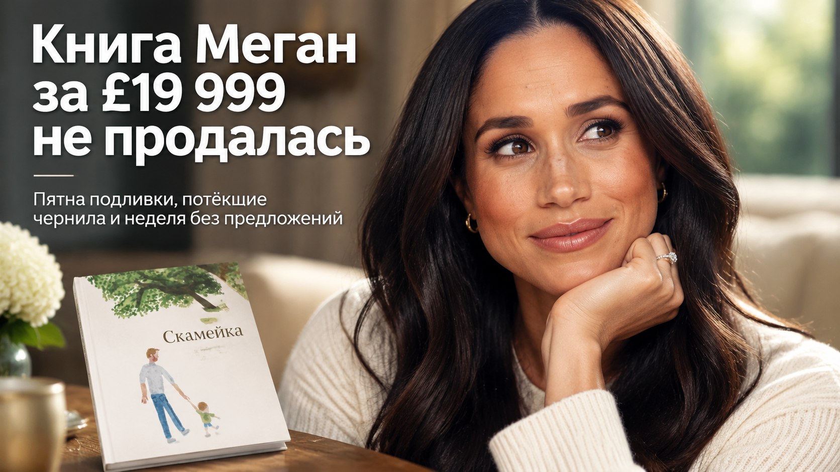 Подпись Меган, £19 999 и пятна подливки: почему королевская книга не нашла покупателя