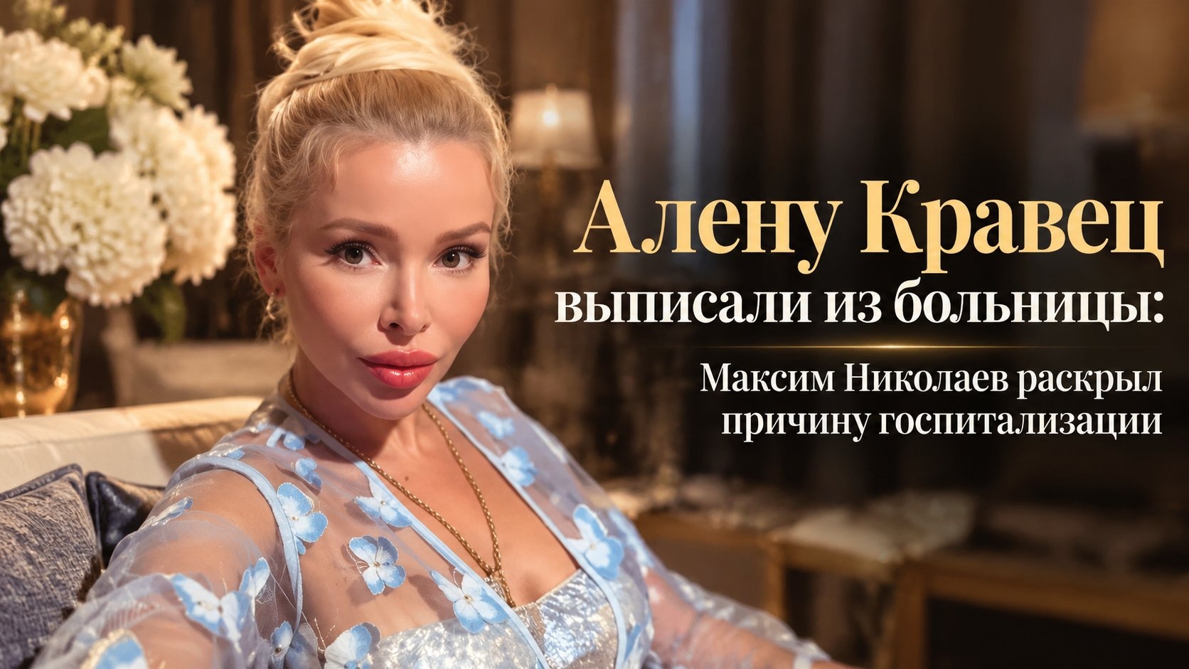 Алену Кравец выписали из больницы: Максим Николаев раскрыл причину госпитализации