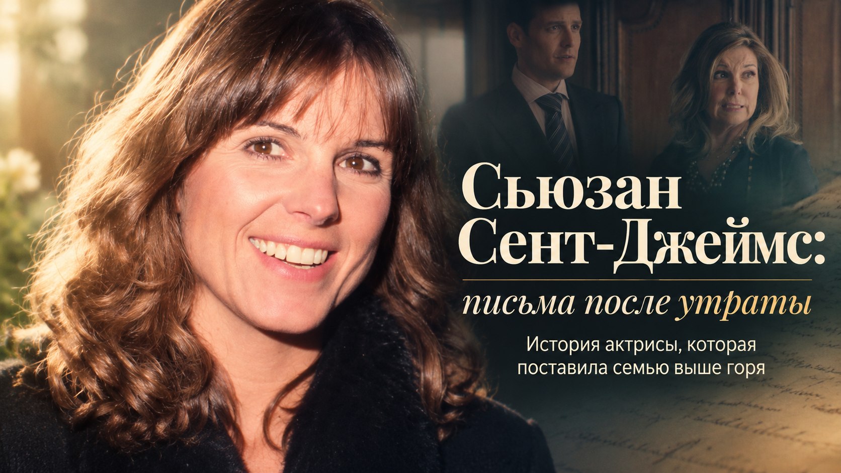 Звезда «Кейт и Элли» Сьюзан Сент-Джеймс после гибели сына написала письма детям и мужу. Актриса умерла в 80 лет