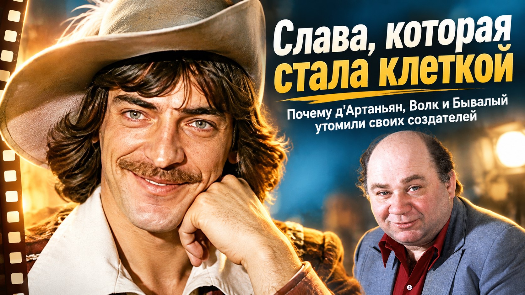 д'Артаньян, Бывалый, Волк: роли, что принесли славу и утомили самих артистов
