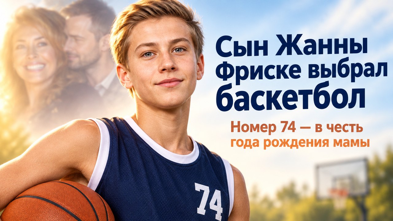 Сын Жанны Фриске в 13 лет выбрал баскетбол вместо шоу-бизнеса