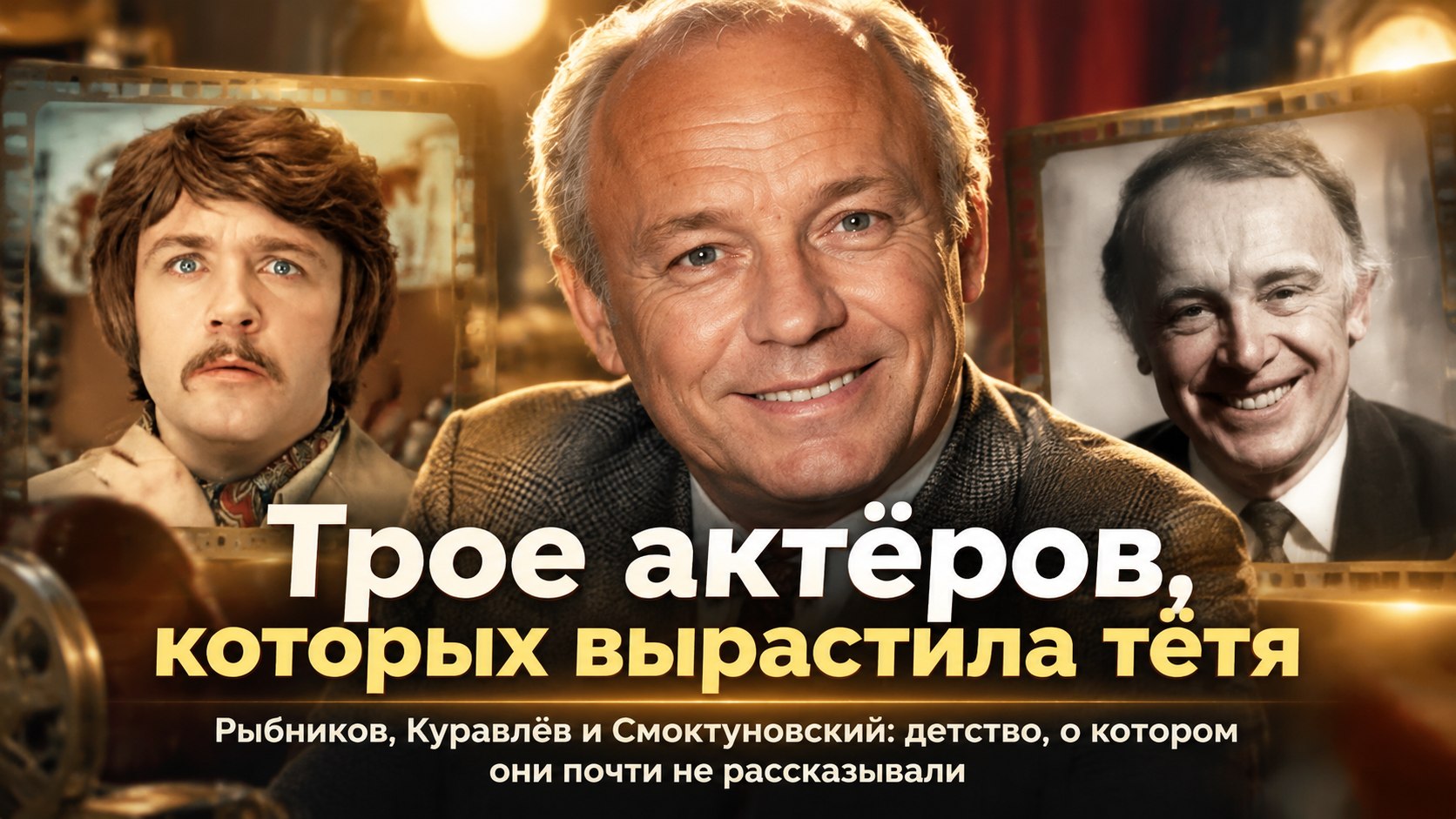 Трое советских актёров, которых вырастила тётя: детство, о котором почти не рассказывали