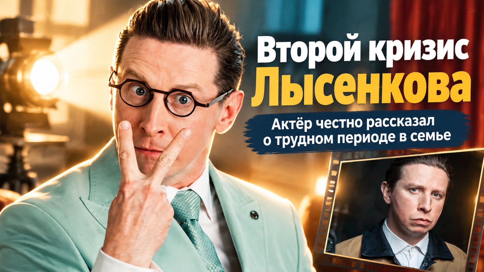 Дмитрий Лысенков рассказал о втором «семилетнем кризисе» в браке с актрисой Марией Зиминой