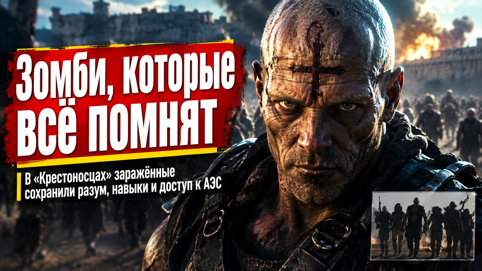 «Крестоносцы»: заражённые помнят, как устроена АЭС, — и это страшнее обычных зомби